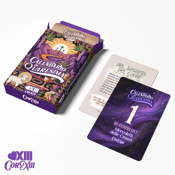 Calendario di quaresima 2026 CorXiii