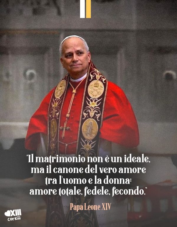 Citazione Papa Leone XIV