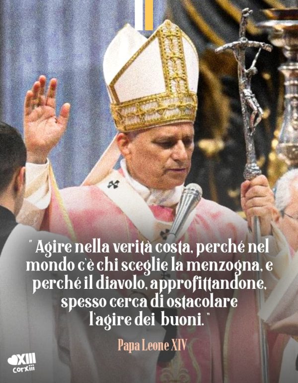 Citazione Papa Leone XIV