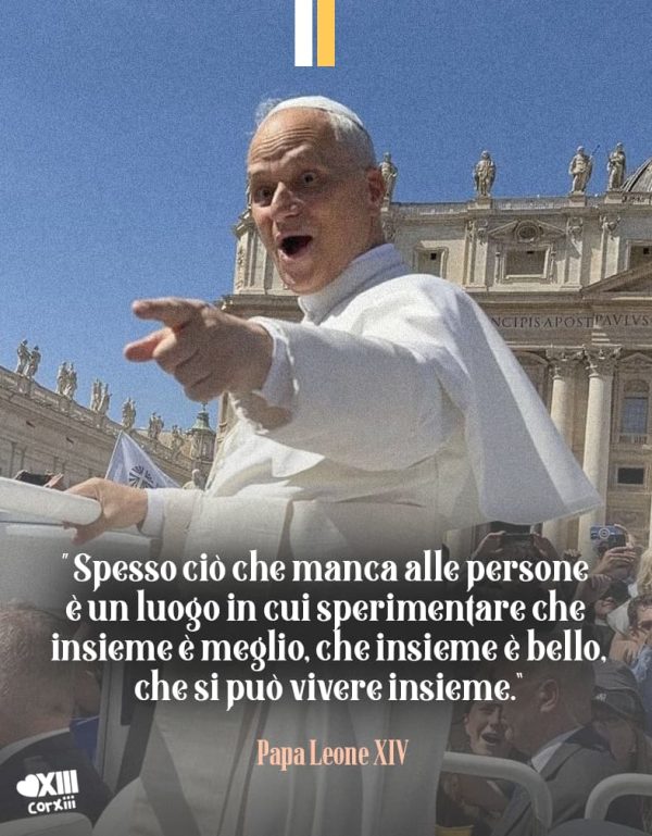 Citazione Papa Leone XIV