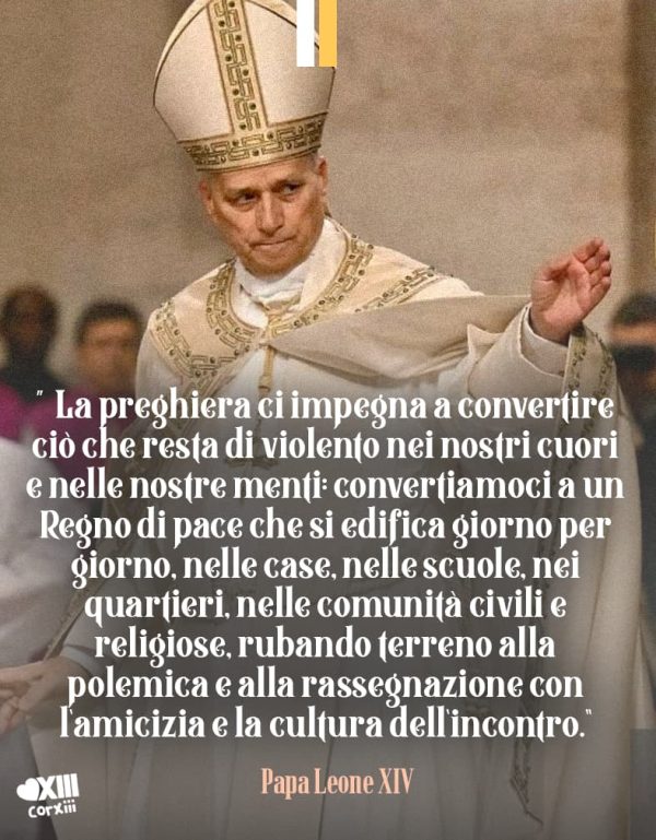 Citazione Papa Leone XIV
