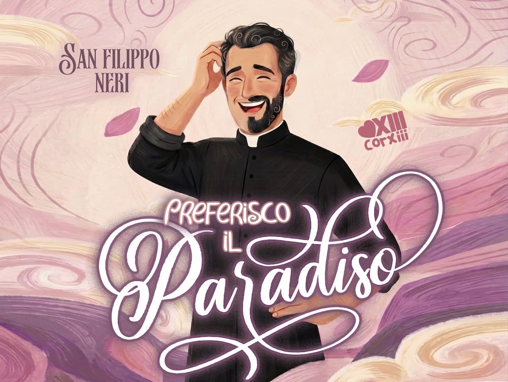 San Filippo Neri Illustrazione